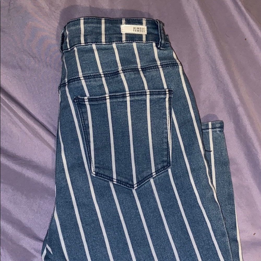 Striped Jeans